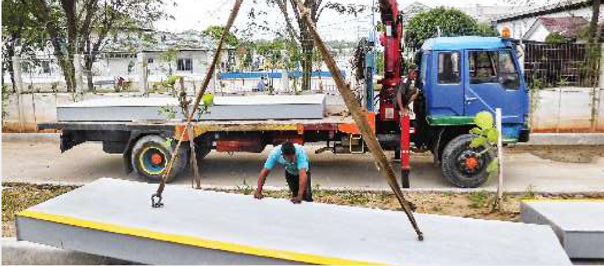 Modul dari truk crane